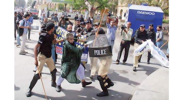 SPLA calls for protest against alleged corruption in Sindh Collage Education Department
