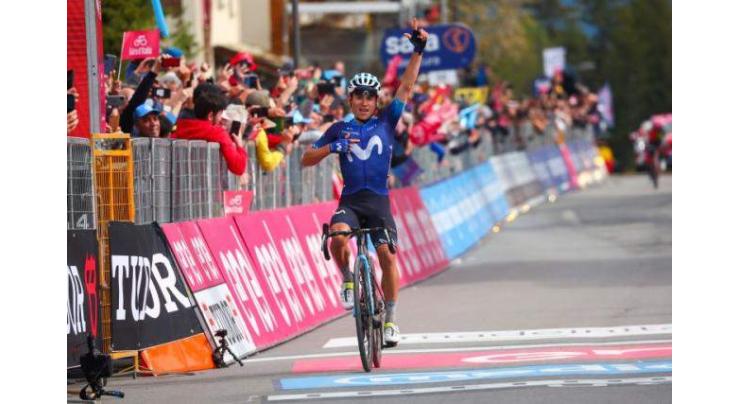 Rubio takes maiden win in shortened Giro stage 13
