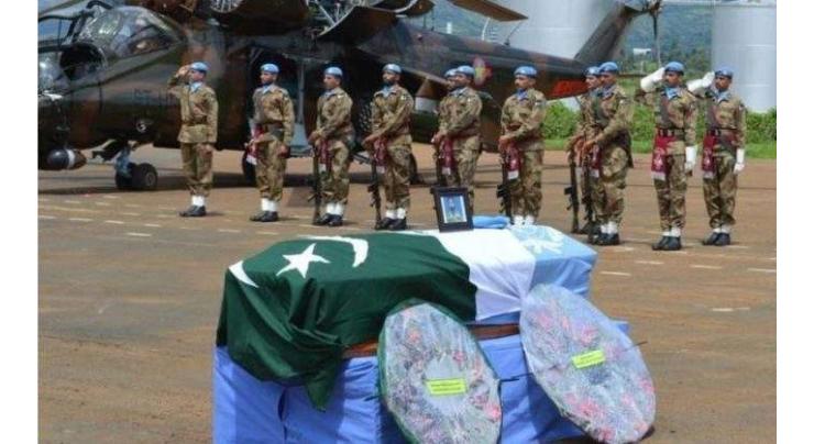 Eight Pakistani peacekeepers to be among 103 honoured posthumously at UN on Thursday
