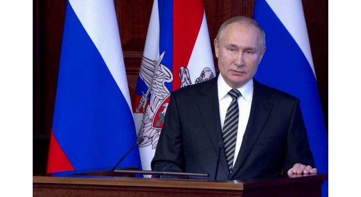 Fundamental Changes Taking Place in Global Arena - Putin