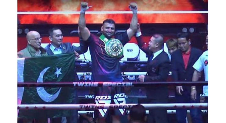 Taimoor Khan eyeing for OPBF heavy weight title
