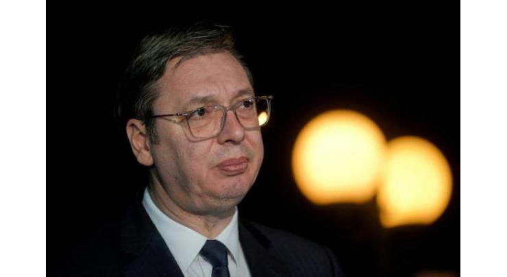 Serbian President Vucic steps down as head of ruling party
