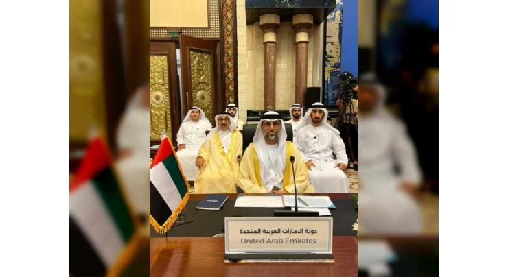 Suhail Al Mazrouei leads UAE delegation to Development Road Conference in Iraq