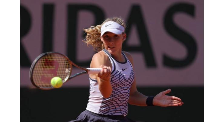 Andreeva, 16, wants '25 Grand Slams' but won't become tennis 'diva'
