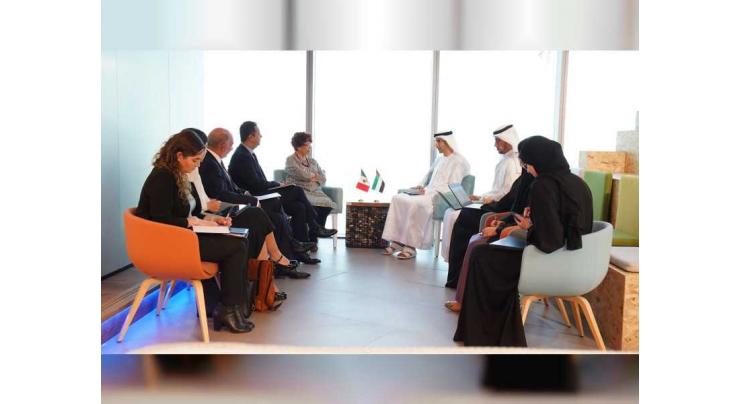 Al Zeyoudi discusses boosting economic trade with Mexican delegation