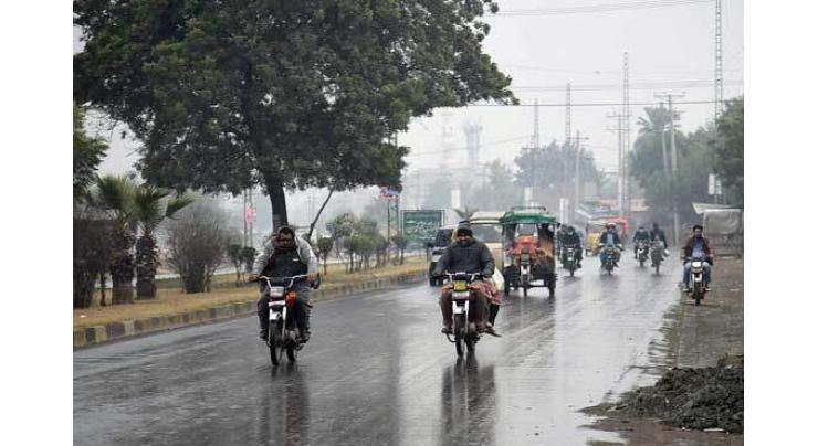 Rain likely to persist in some parts of Balochistan, south Punjab and Kashmir
