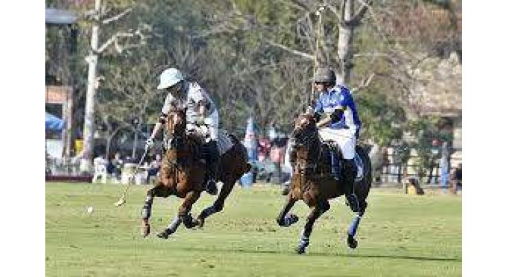 Polo exhibition match ends in draw
