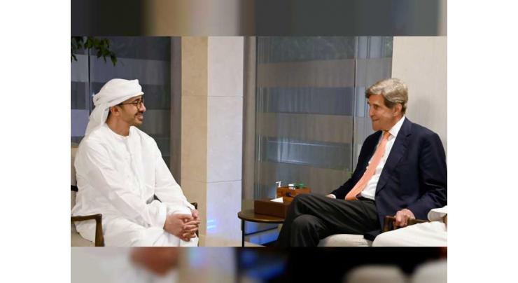 Abdullah bin Zayed receives US Special Presidential Envoy for Climate