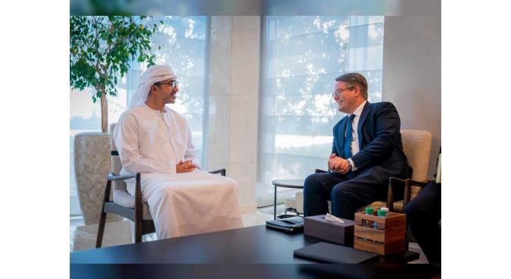 Abdullah bin Zayed receives German Minister of State at Federal Foreign Office