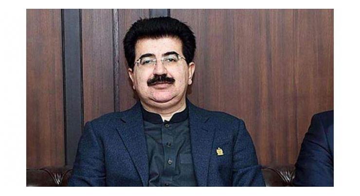 Sanjrani boards on diplomatic visit to Russia
