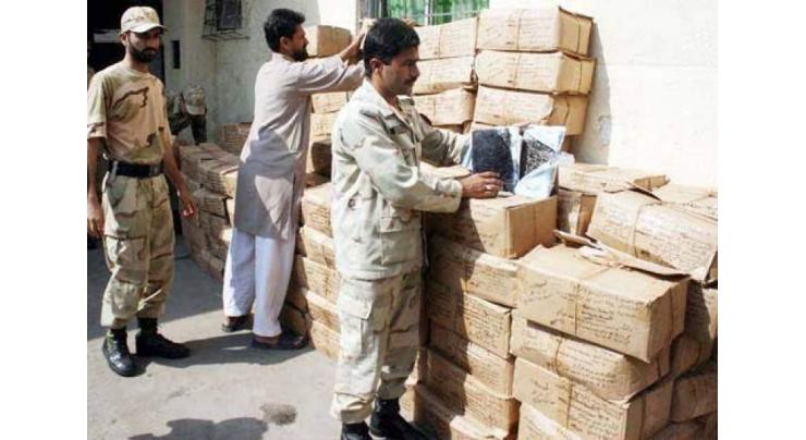 3 smugglers held; 24kg hashish recovered
