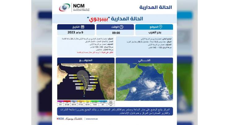 Tropical cyclone Biparjoy in Arabian Sea to have no effect on UAE