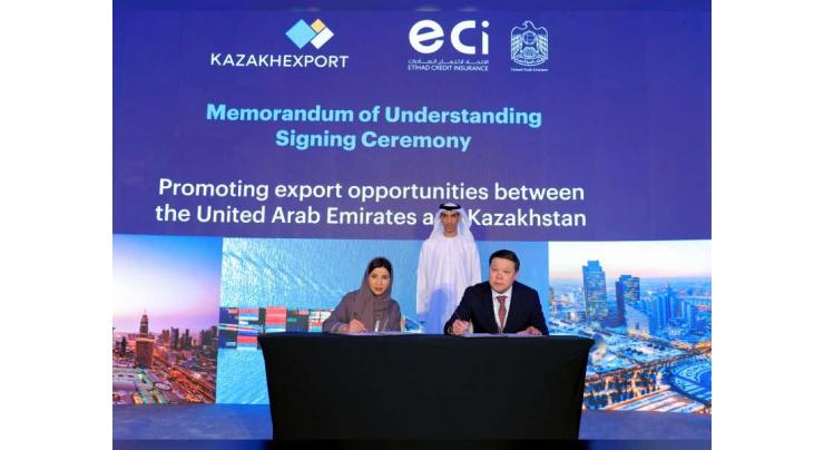 Etihad Credit Insurance, KazakhExport ink MoU to boost trade ties between UAE and Kazakhstan