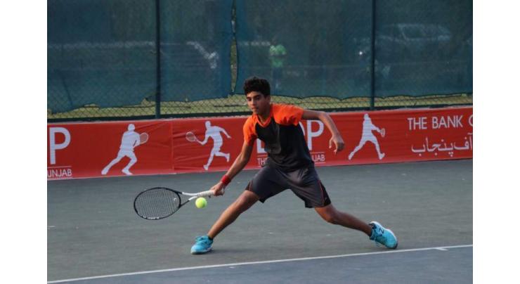 Quarter finals of SBP Junior Tennis Championship take place
