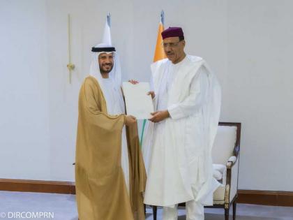 رئيس الدولة يبعث رسالة خطية إلى رئيس النيجر تتضمن دعوته لحضور COP28