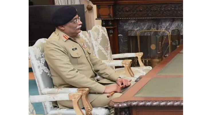 Chairman of the Joint Chiefs of Staff Committee General Sahir Shamshad Mirza calls on Prime Minister Shehbaz Sharif