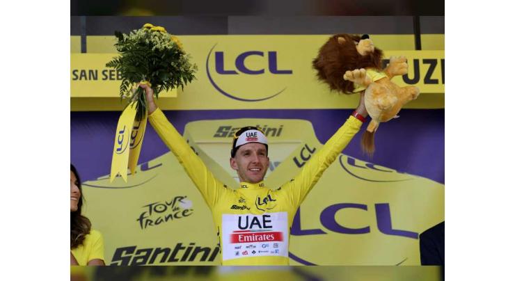 UAE Team Emirates lead stage 2 of Tour de France 2023