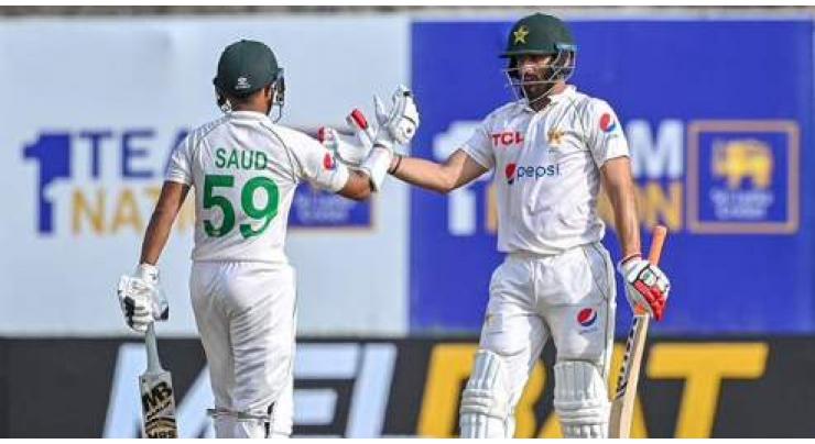 Shakeel, Agha hit fifties, bring Pakistan back on track against Sri Lanka