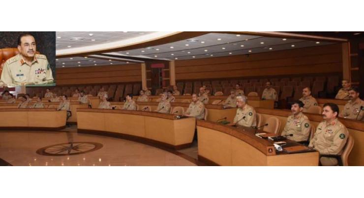 General Syed Asim Munir, Chief of Army Staff (COAS) presided over the 258th Corps Commanders’ Conference (CCC) held at GHQ.