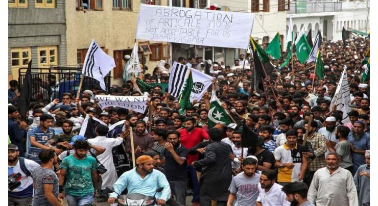 Kashmiris observe Accession to Pakistan Day to renew commitment against Indian oppression
