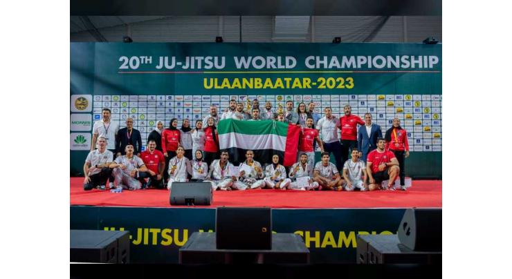 UAE national team emerge winners of World Jiu-jitsu Championship title for fourth year in row