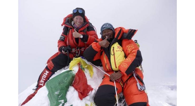 Kristin Harila, Tenjen sherpa become fastest climbers to summit all 8000ers
