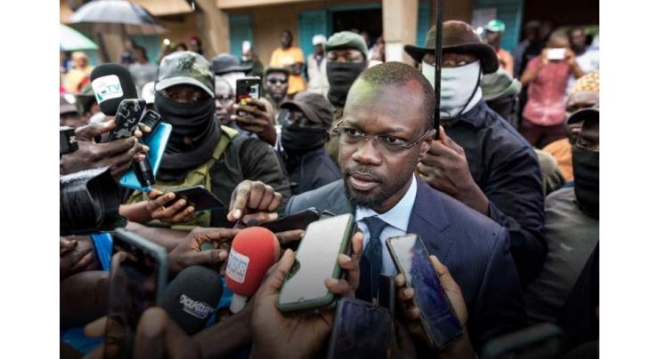 Senegal opposition figure Sonko charged and detained: lawyer
