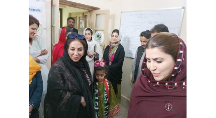 Shazia Marri inaugurates 'Mobile Registration Centres'
