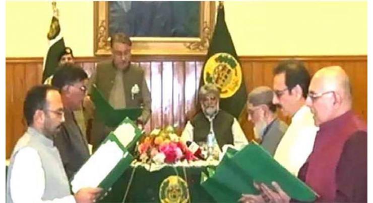 Balochistan caretaker cabinet takes oath
