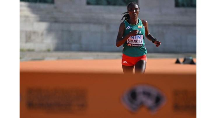 Shankule delivers Ethiopian marathon gold, heat is on in decathlon
