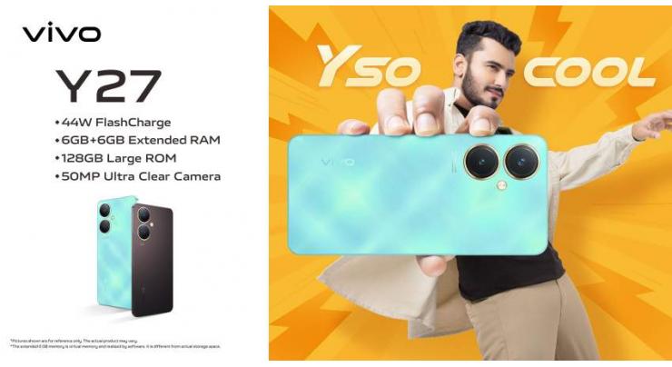 vivo Launched its Powerful Y27 Smartphone in Pakistan with 44W FlashCharge Technology