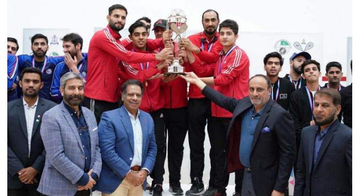 Abdullah Nawaz of PAF beat Ibrahim Mohib of Pakistan Army to win Roshan Khan Squash title
