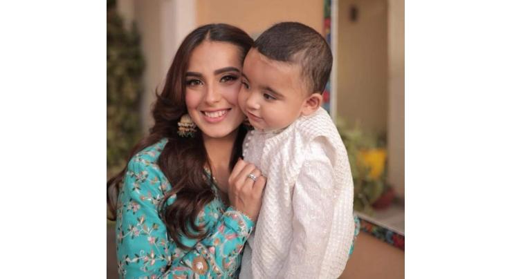 Video unveiling Iqra Aziz, son’s amazing role goes viral