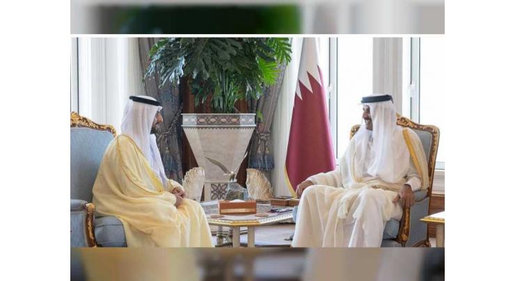 UAE Ambassador presents credentials to Emir of Qatar