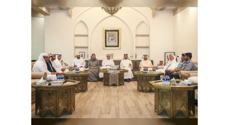 Zayed bin Hamad discusses mutual cooperation with Omani Equestrian and Racing Federation delegation