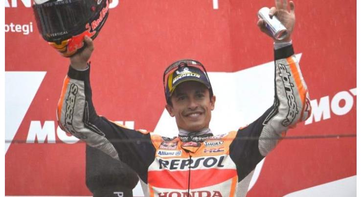 Former world MotoGP champion Marc Marquez leaving Honda