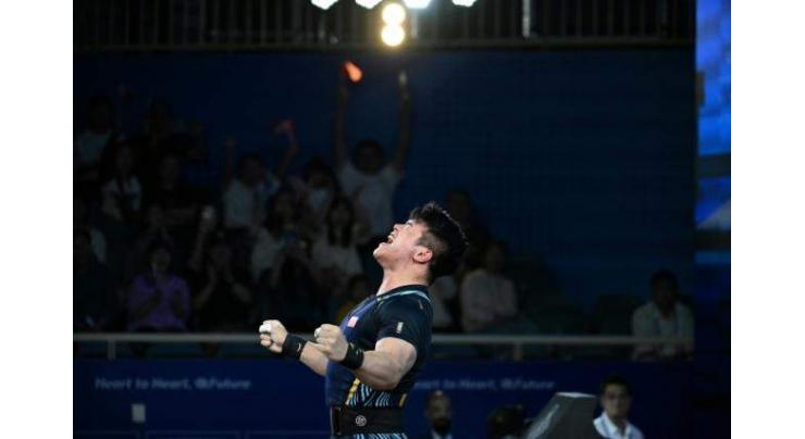 Liu's grand final lift snatches Games gold as China double up