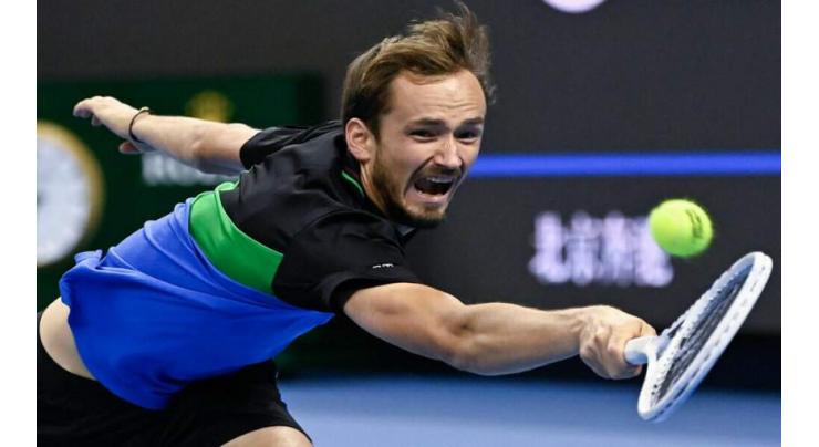 Top seeds Alcaraz, Medvedev make strong Shanghai Masters start