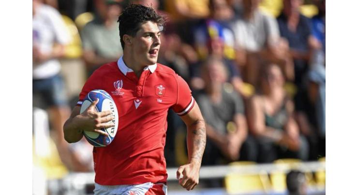 Rees-Zammit grabs hat-trick as Wales beat Georgia to top World Cup Pool C
