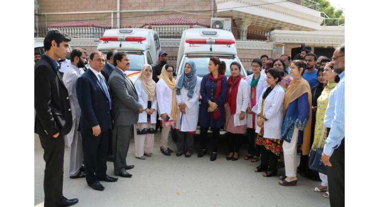 Minister reviews treatment facilities at Said Mitha Hospital