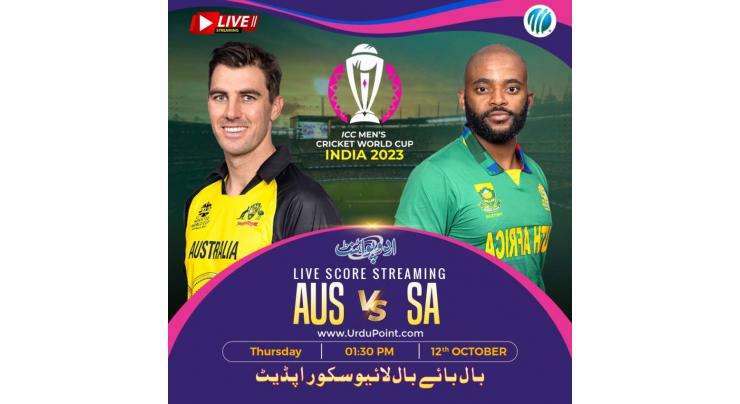 Cricket World Cup 2023 Match 10 Australia Vs. South Africa, Live Score, History, Who Will Win
