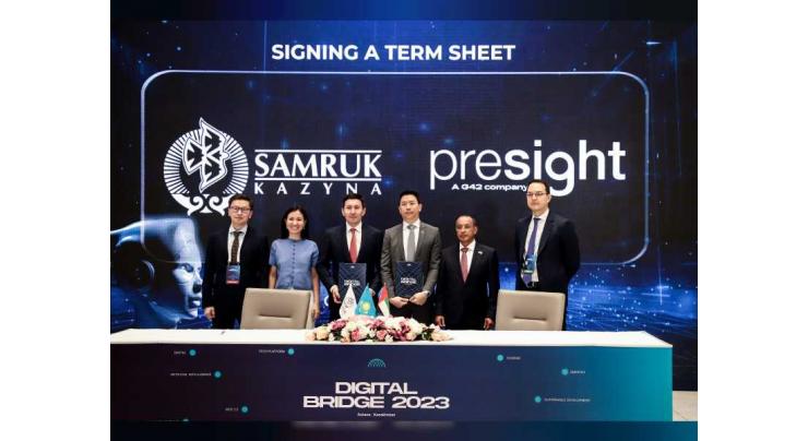 Presight, Samruk-Kazyna announce joint venture to accelerate digital transformation in Kazakhstan