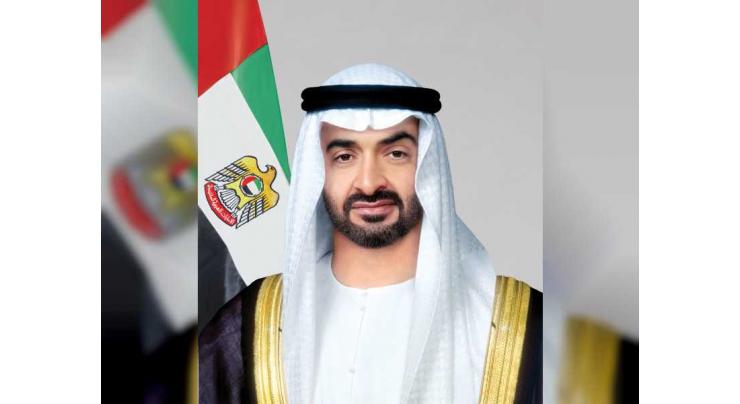 UAE President continues communications with world leaders to stop escalation, ensure protection of civilians, and open humanitarian corridors to deliver aid to Gaza