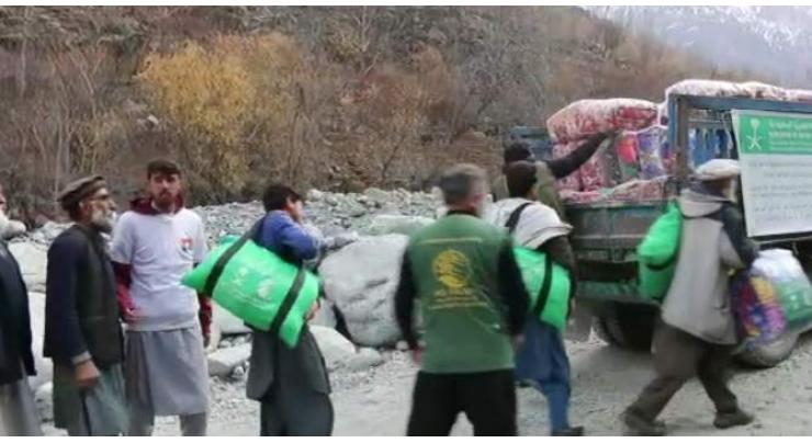 KSrelief embarks winter relief project in flood-affected regions of Pakistan