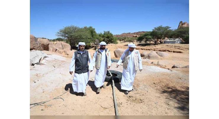 Emirati humanitarian team in Chad inaugurates second underground well in Amdjarass