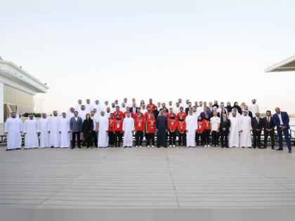رئيس الدولة يستقبل منتخب الإمارات للجوجيتسو ومجلس إدارة الاتحاد
