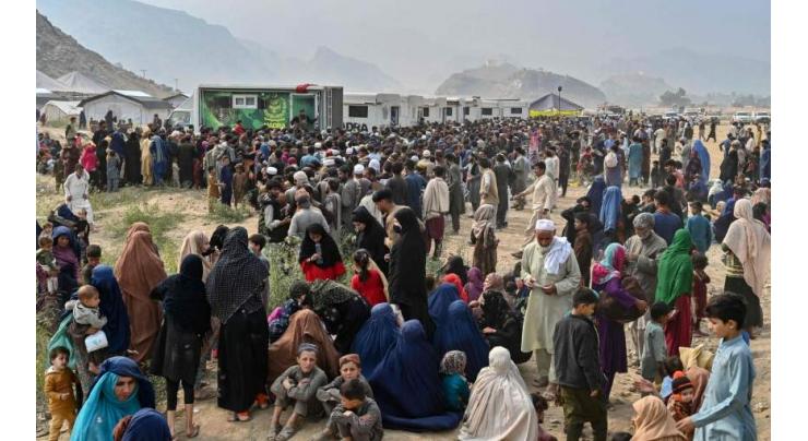 5210 illegal foreigners shifted to Landi Kotal holding camp