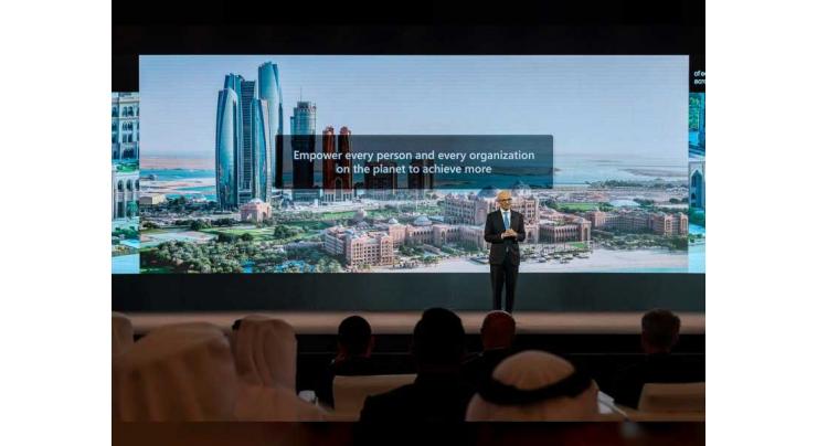 Microsoft Chairman and CEO highlights AI innovation in transforming the UAE’s economy