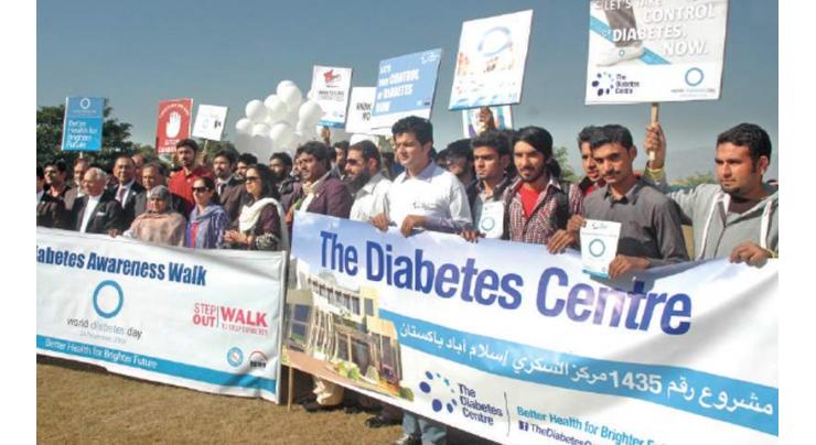 World Diabetes Day marked in Multan