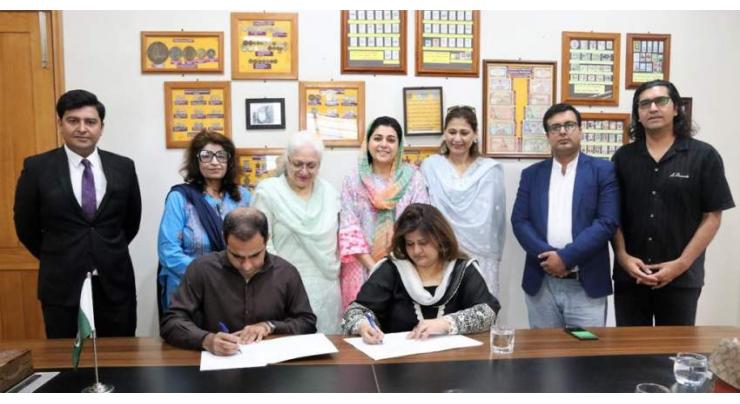 Ajoka signs MOU with Qasim Ali Shah Foundation
